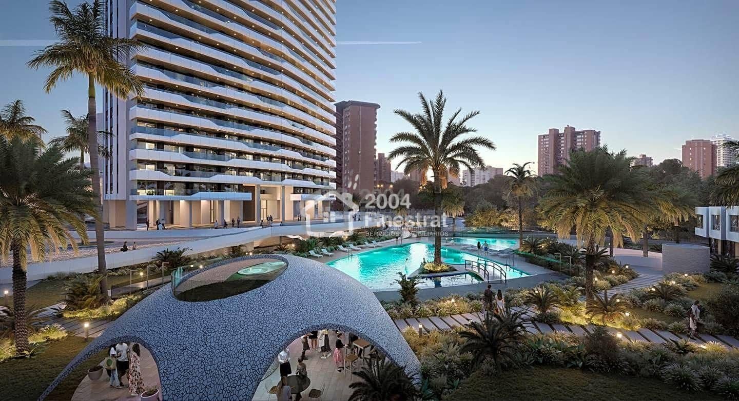 2 makuuhuone Asunto myytävänä paikassa Benidorm mukana uima-altaan 
autotalli - 619 500 € (Ref: 8738843)