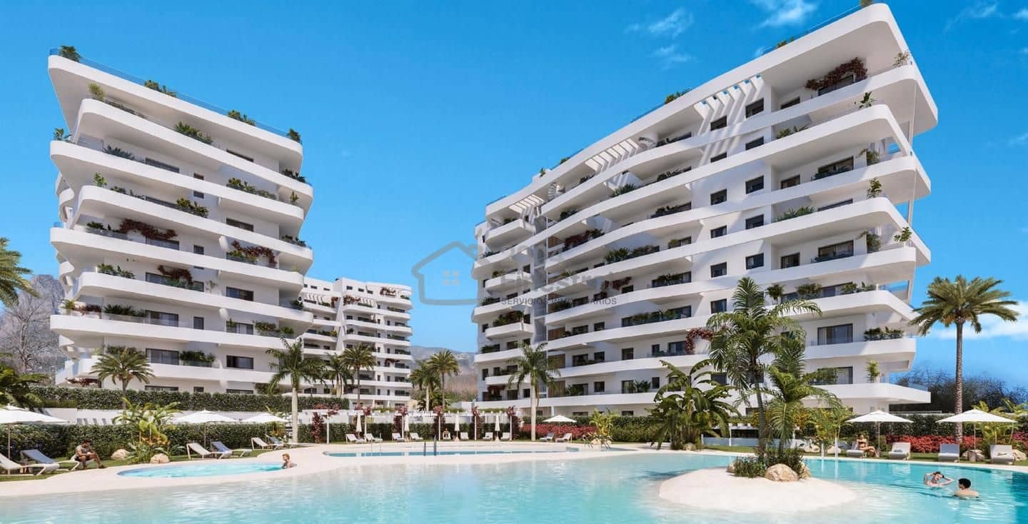 1 chambre Appartement à vendre à La Villajoyosa / Vila Joiosa avec piscine garage - 339 000 € (Ref: 8769255)