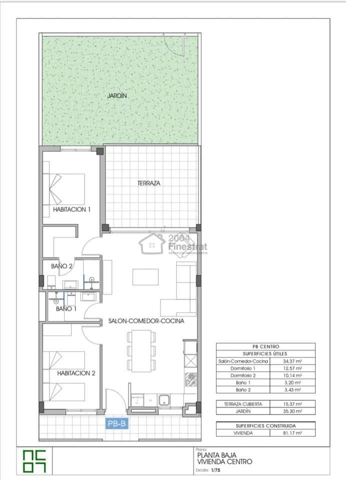 2 Zimmer Wohnung zu verkaufen in La Villajoyosa / Vila Joiosa mit Pool Garage - 349.000 € (Ref: 8951010)