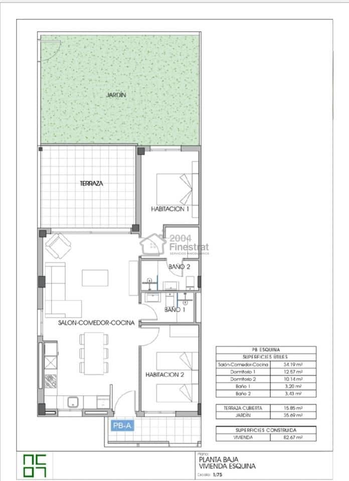 2 Zimmer Wohnung zu verkaufen in La Villajoyosa / Vila Joiosa mit Pool Garage - 349.000 € (Ref: 8951010)