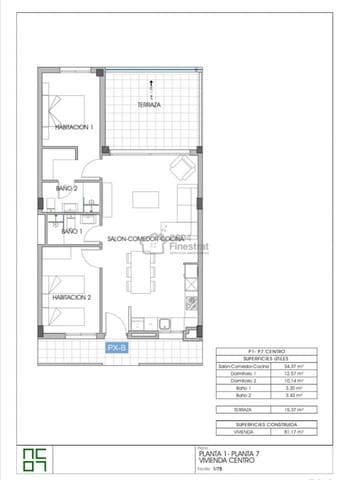 2 Zimmer Wohnung zu verkaufen in La Cala de Villajoyosa, La Villajoyosa / Vila Joiosa mit Pool Garage - 349.000 € (Ref: 8951010)