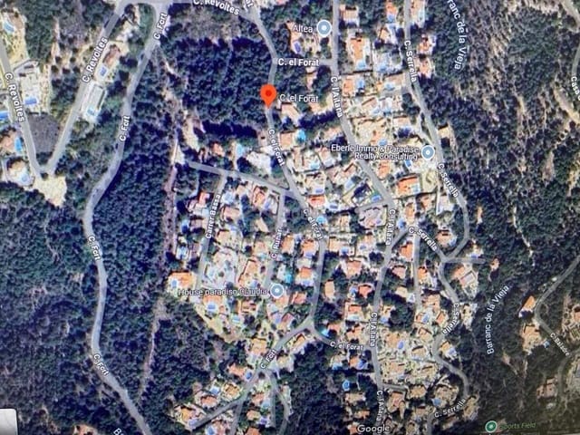 Grunde uden byggetilladelser til salg i Alhama Springs, Altea - € 300.000 (Ref: 9028486)