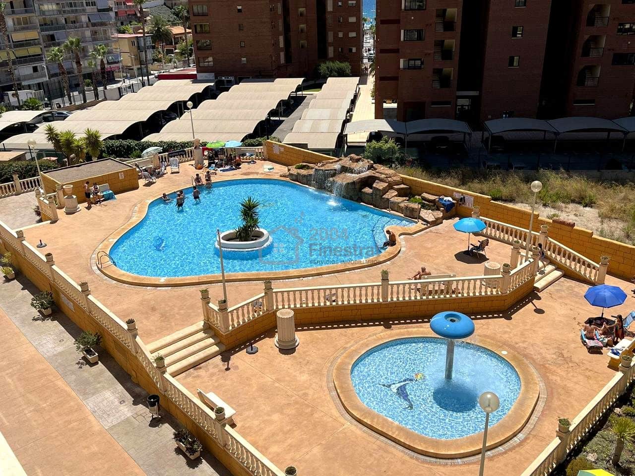 Piso de 2 habitaciones en La Villajoyosa / Vila Joiosa en venta con piscina - 248.000 € (Ref: 9672723)