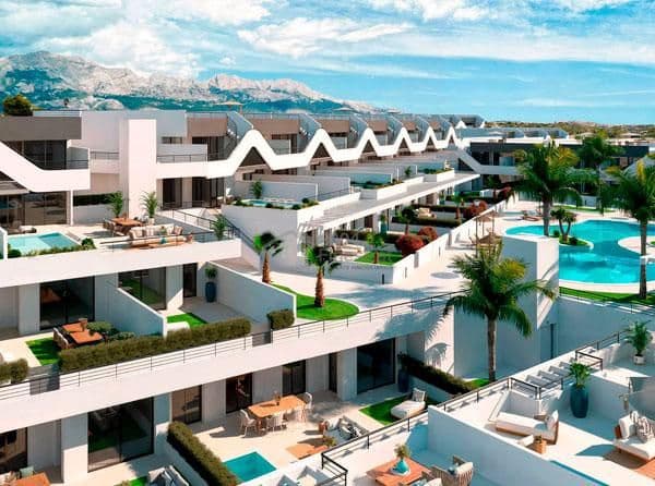 2 slaapkamer Flat te koop in Alfaz del Pi / L'Alfas del Pi met zwembad garage - € 287.000 (Ref: 9761507)