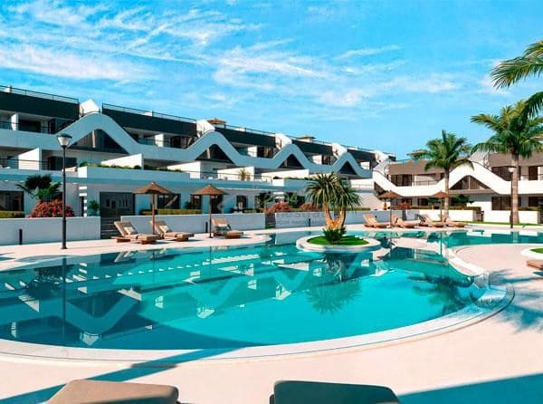 2 slaapkamer Flat te koop in Escandinavia - Cautivador, Alfaz del Pi / L'Alfàs del Pi met zwembad garage - € 287.000 (Ref: 9761507)