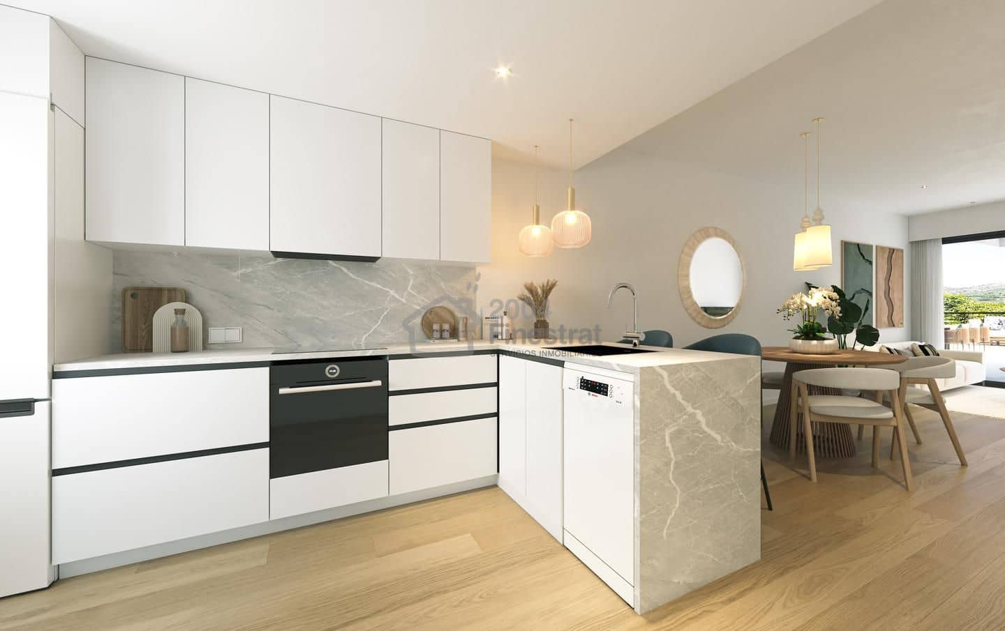 2 slaapkamer Flat te koop in Alfaz del Pi / L'Alfas del Pi met zwembad garage - € 287.000 (Ref: 9761507)