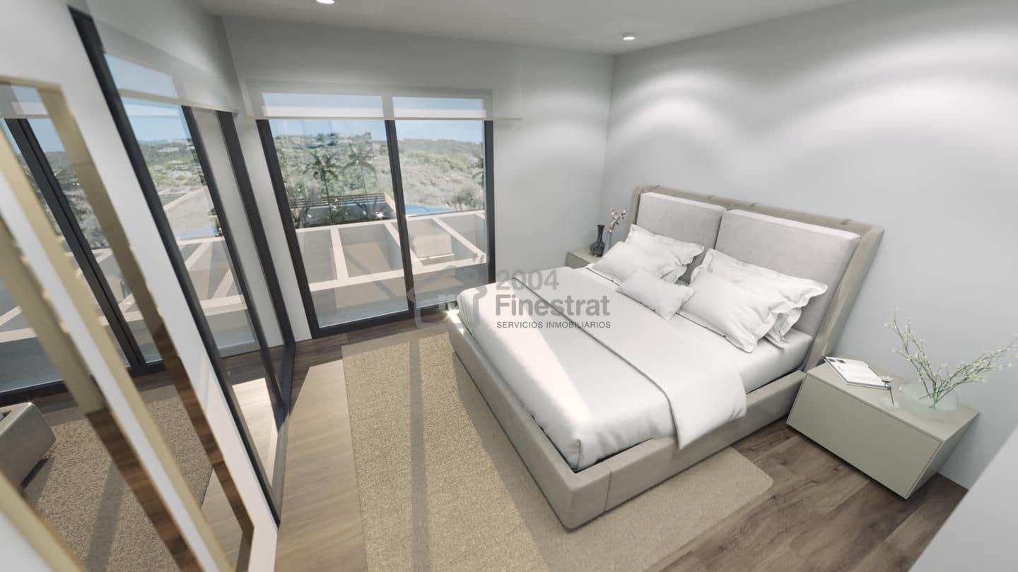 3 makuuhuone Huvila myytävänä paikassa Finestrat mukana uima-altaan 
autotalli - 630 000 € (Ref: 9761508)