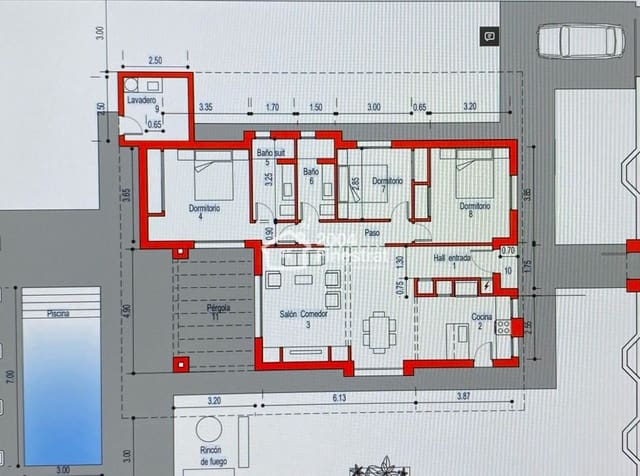 3 soveværelse Villa til salg i Escandinavia - Cautivador, Alfaz del Pi / L'Alfàs del Pi med swimmingpool garage - € 398.000 (Ref: 9761575)