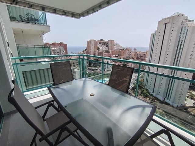1 slaapkamer Flat te huur in Benidorm met zwembad garage - € 950 (Ref: 9961634)