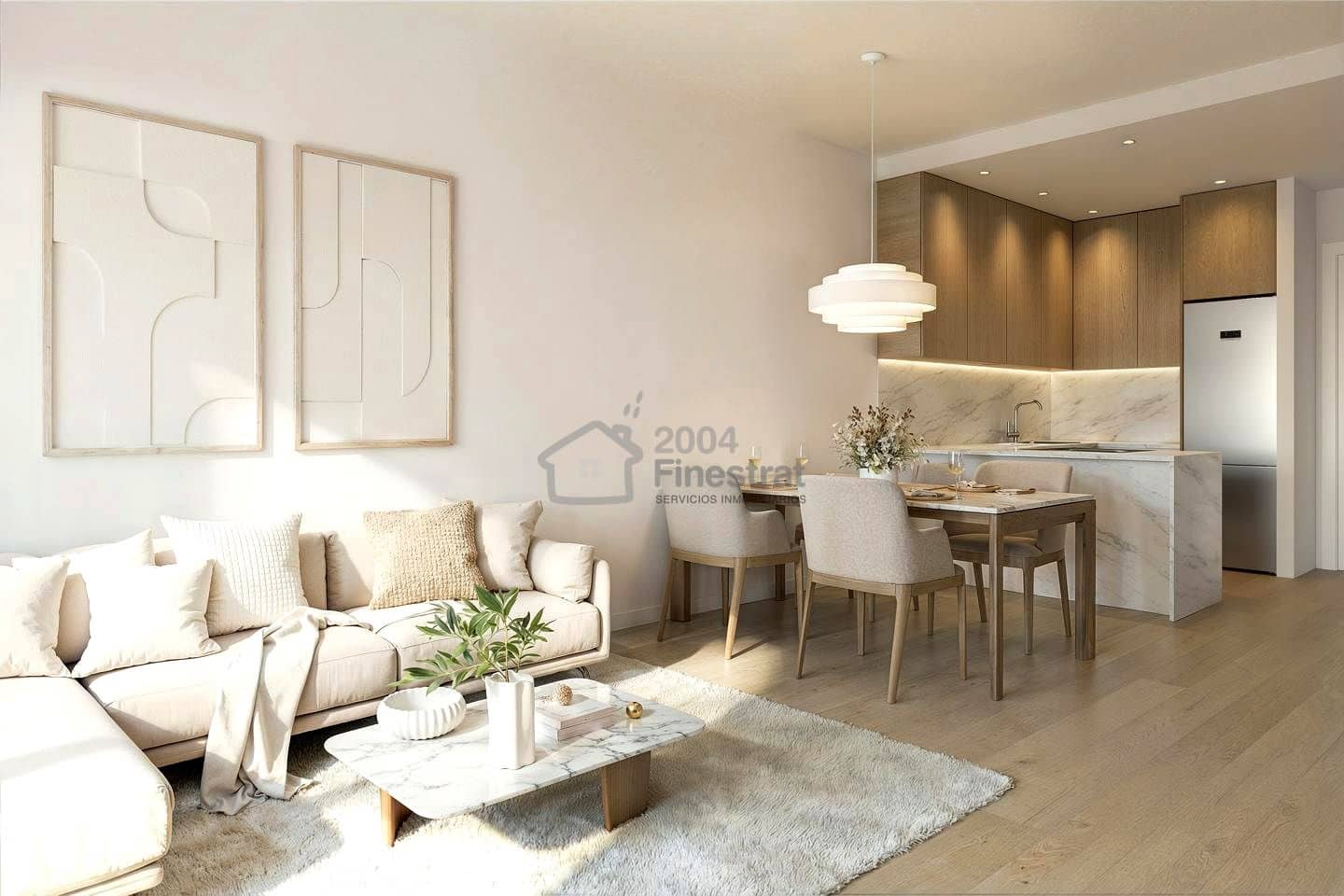 Piso de 3 habitaciones en Finestrat en venta con garaje - 395.000 € (Ref: 9993647)