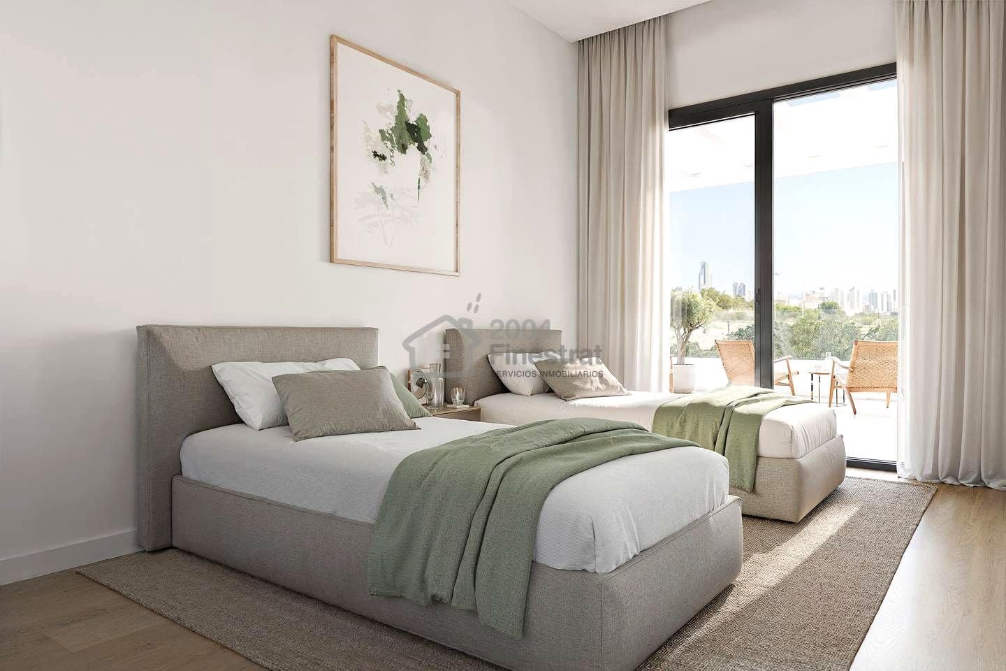 Piso de 3 habitaciones en Finestrat en venta con garaje - 395.000 € (Ref: 9993647)