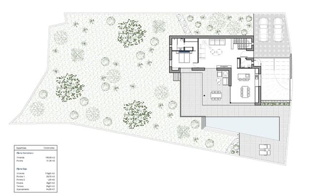 4 makuuhuone Huvila myytävänä paikassa Benissa mukana uima-altaan - 1 550 000 € (Ref: 8843487)