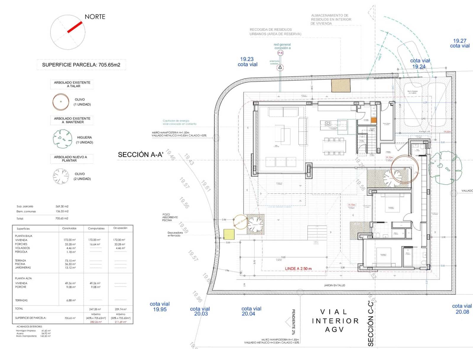 3 chambre Villa/Maison à vendre à Denia avec piscine garage - 1 290 000 € (Ref: 8869659)