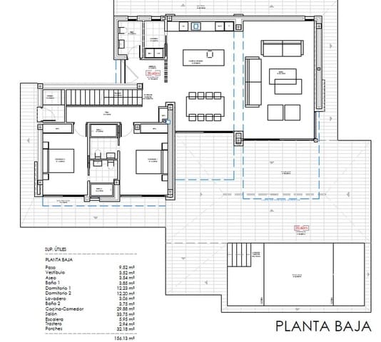 3 soveværelse Villa til salg i El Montgó, Dénia med swimmingpool - € 1.250.000 (Ref: 8869660)