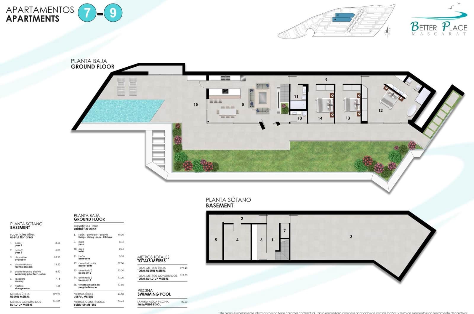 3 soverom Leilighet til salgs i Calpe / Calp med svømmebasseng - € 1 500 000 (Ref: 9262710)