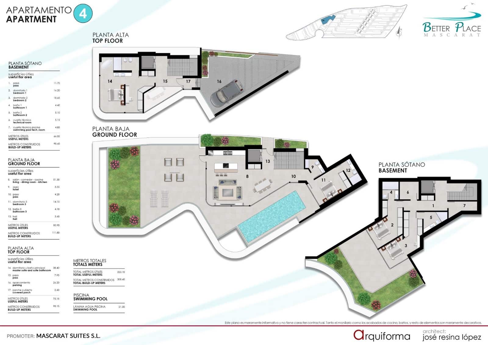 5 camera da letto Villa in vendita in Calpe / Calp con piscina - 2.500.000 € (Rif: 9406934)