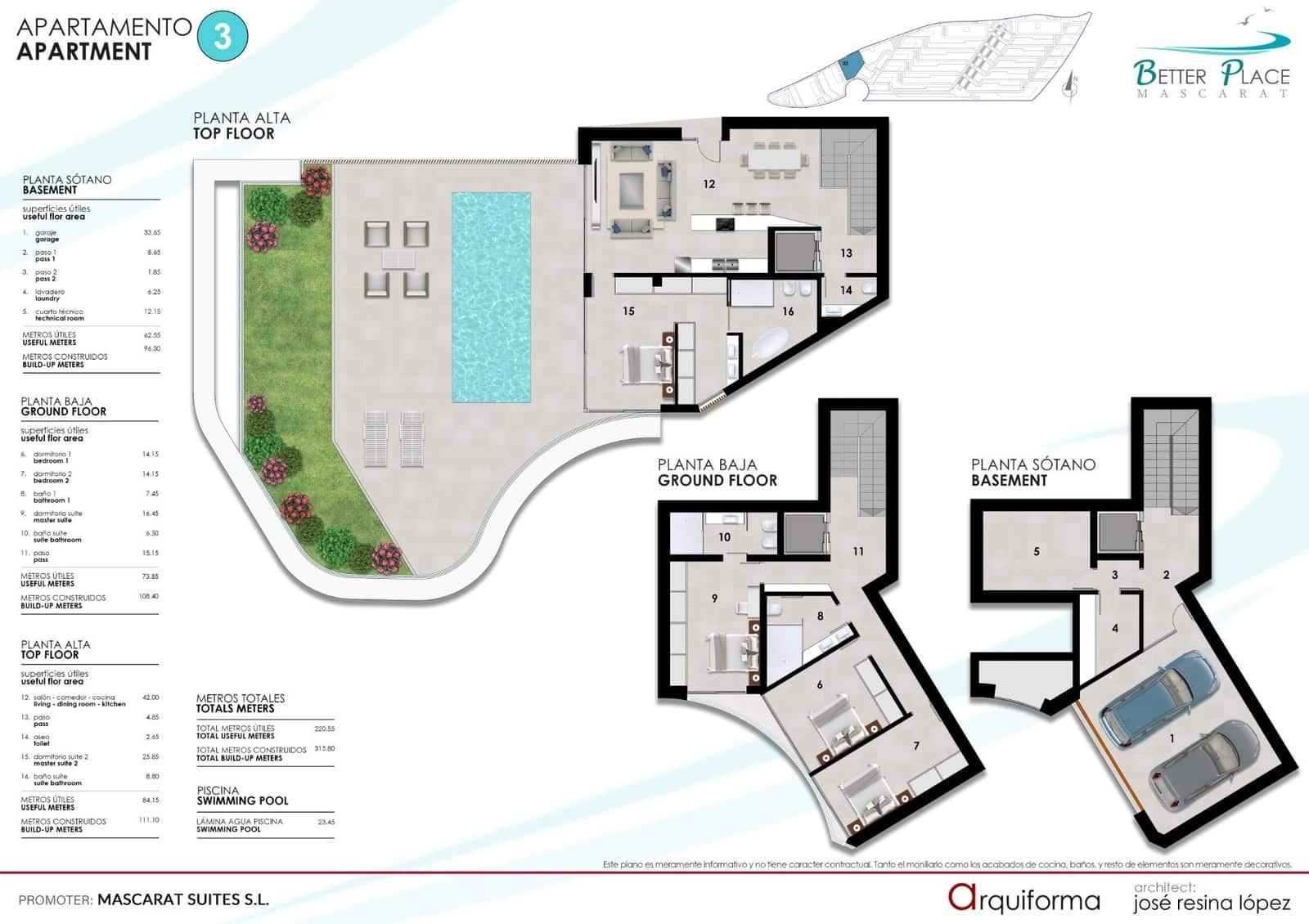 Chalet de 4 habitaciones en Calpe / Calp en venta con piscina - 2.400.000 € (Ref: 9406935)