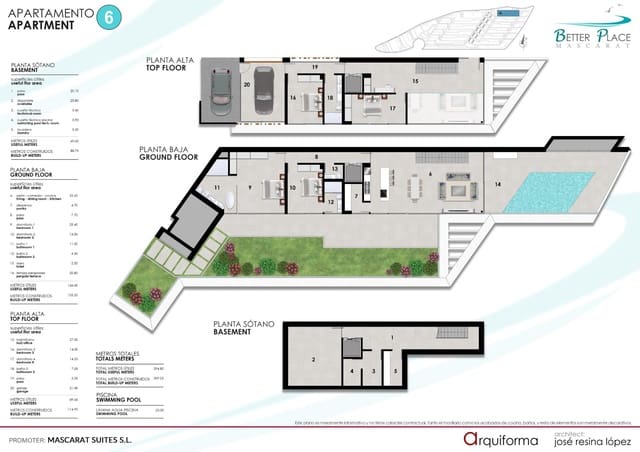 7 makuuhuone Kattohuoneisto myytävänä paikassa Maryvilla, Calpe / Calp mukana uima-altaan - 2 150 000 € (Ref: 9406938)