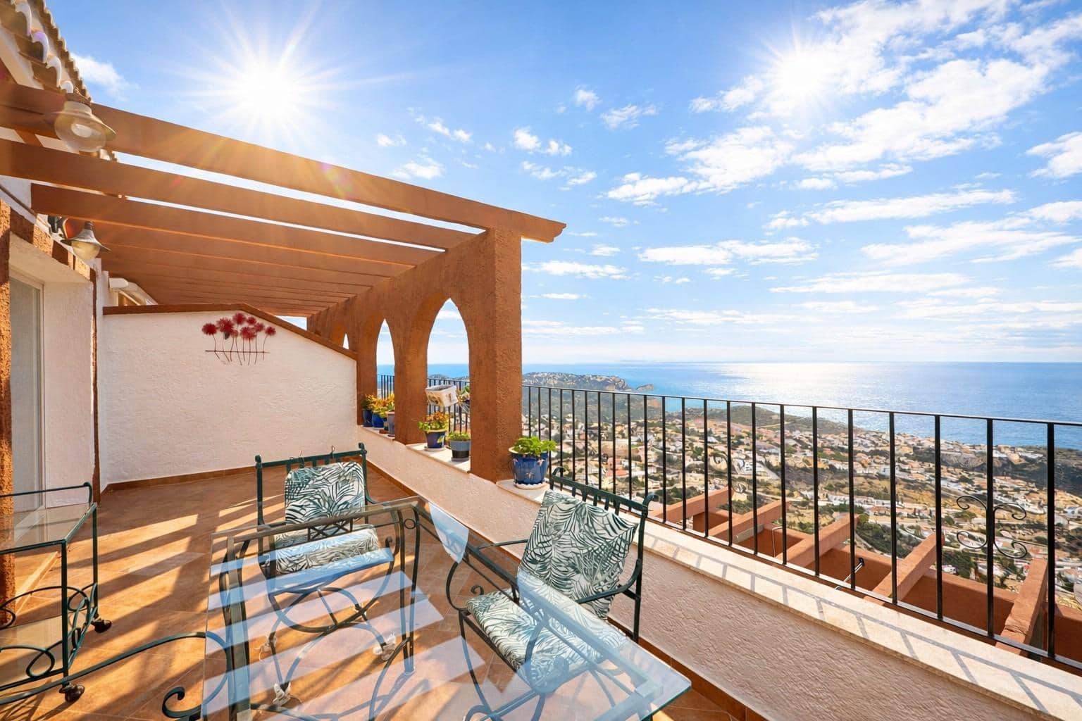 2 makuuhuone Huoneisto vuokrattavana paikassa Cumbre del Sol mukana uima-altaan - 950 € (Ref: 9568791)