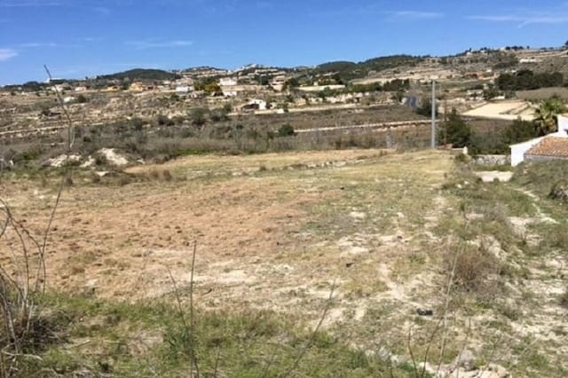 Building Plot for sale in Moraira, Teulada-Moraira - € 285,000 (Ref: 9738902)