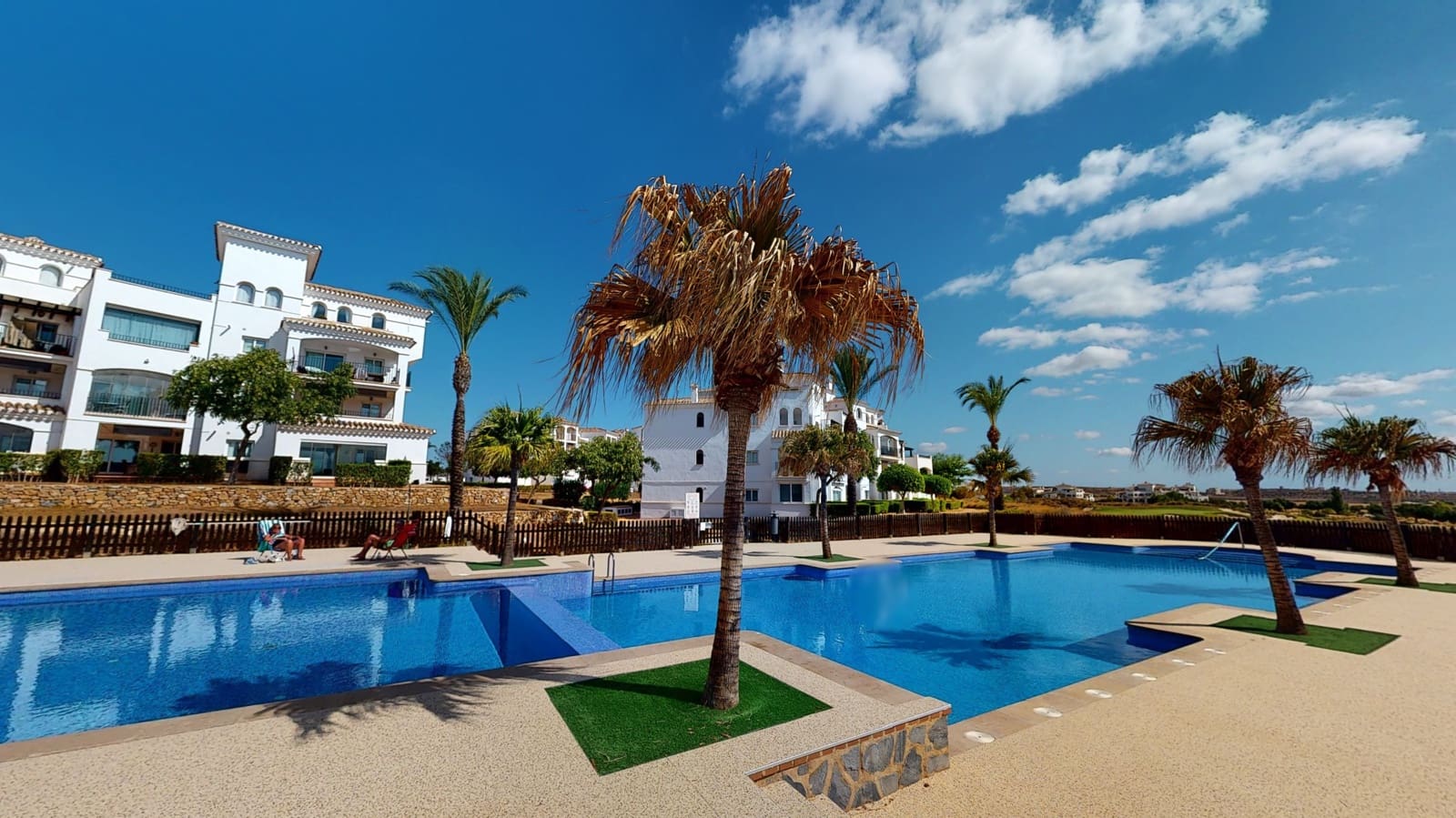 2 makuuhuone Huoneisto vuokrattavana paikassa Hacienda Riquelme mukana uima-altaan 
autotalli - 1 100 € (Ref: 7155461)