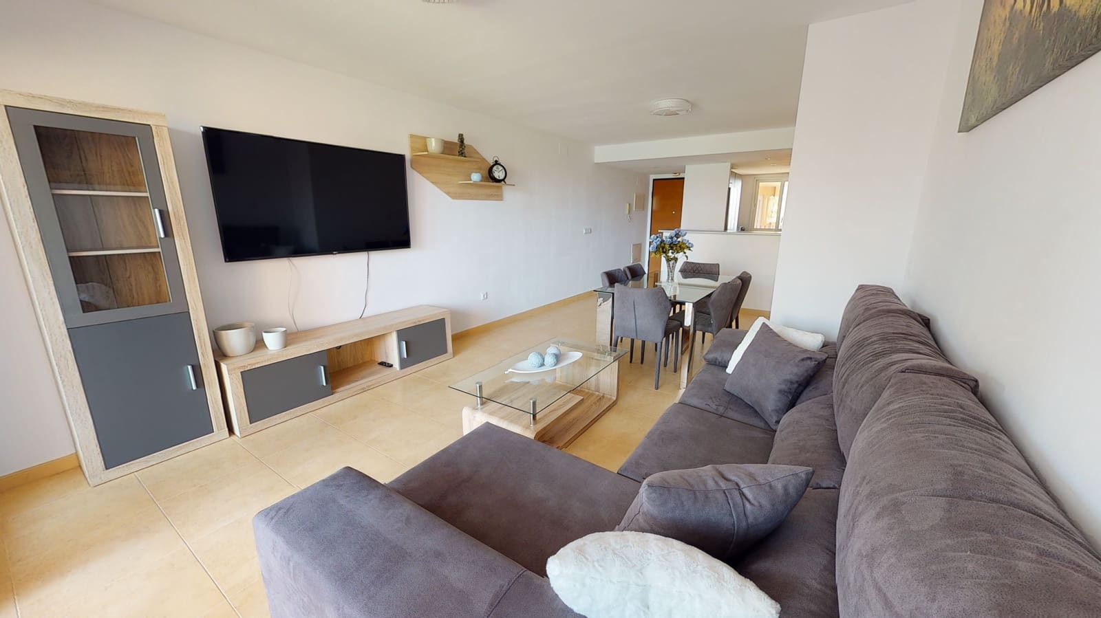 2 soveværelse Lejlighed til leje i Mar Menor Golf Resort med swimmingpool garage - € 1.175 (Ref: 7168368)