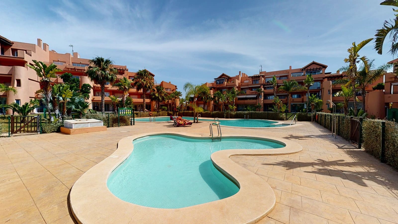 2 soveværelse Lejlighed til leje i Mar Menor Golf Resort med swimmingpool garage - € 1.175 (Ref: 7168368)