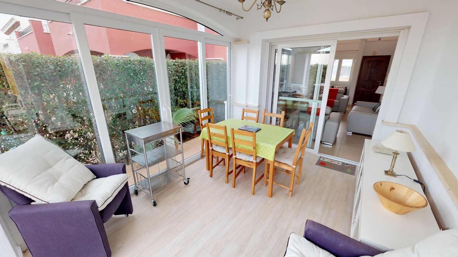 2 soveværelse Villa til leje i Mar Menor Golf Resort med swimmingpool garage - € 1.600 (Ref: 7180300)