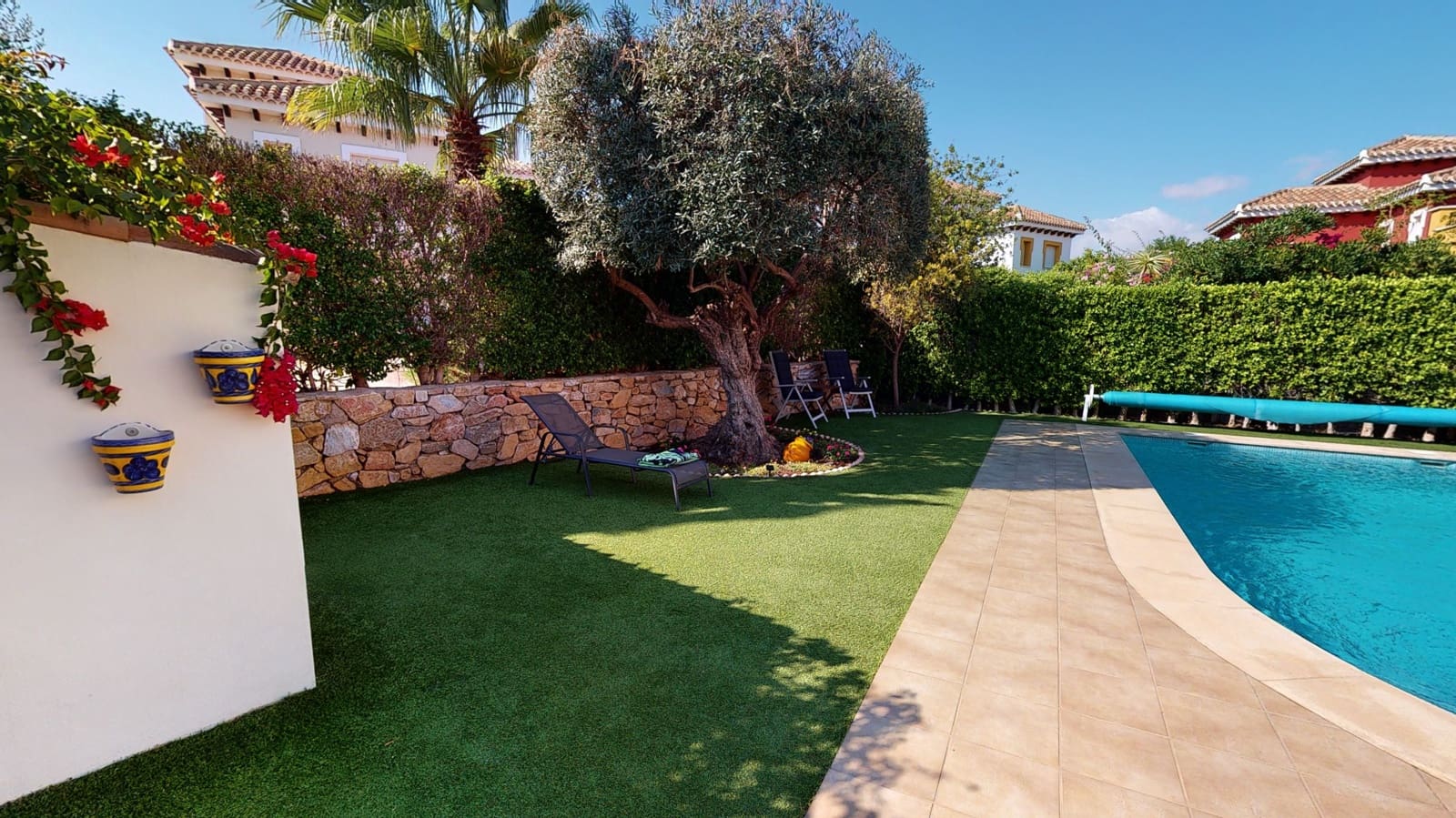 3 soveværelse Villa til leje i Mar Menor Golf Resort med swimmingpool garage - € 1.850 (Ref: 7223360)