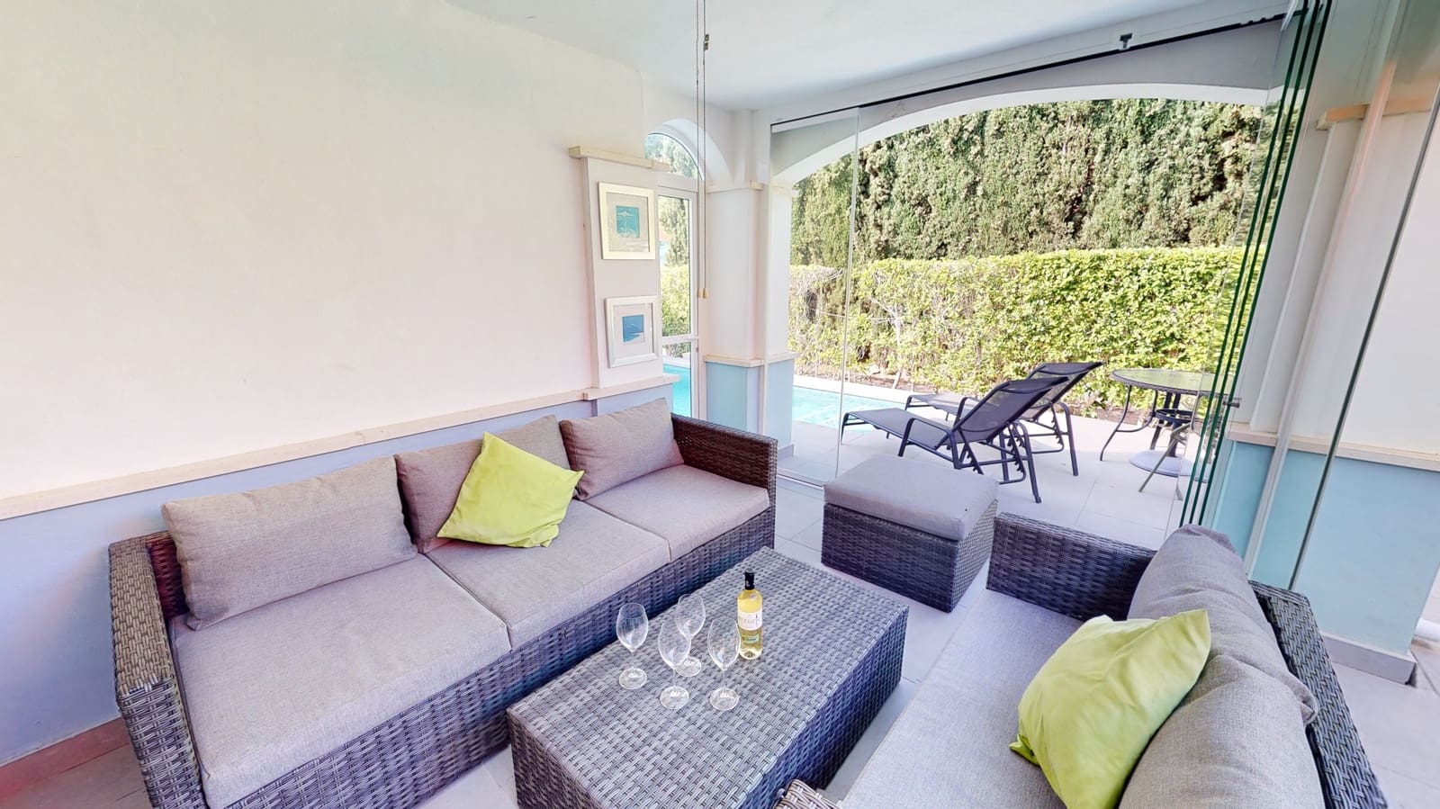 2 soveværelse Villa til leje i Mar Menor Golf Resort med swimmingpool garage - € 1.600 (Ref: 7223414)