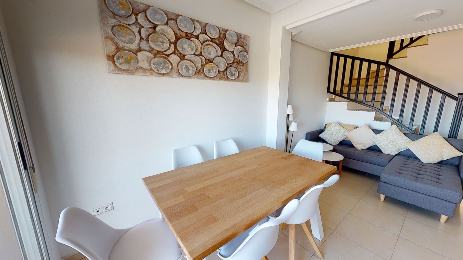 3 soveværelse Byhus til leje i Torre-Pacheco med swimmingpool garage - € 1.200 (Ref: 7297263)