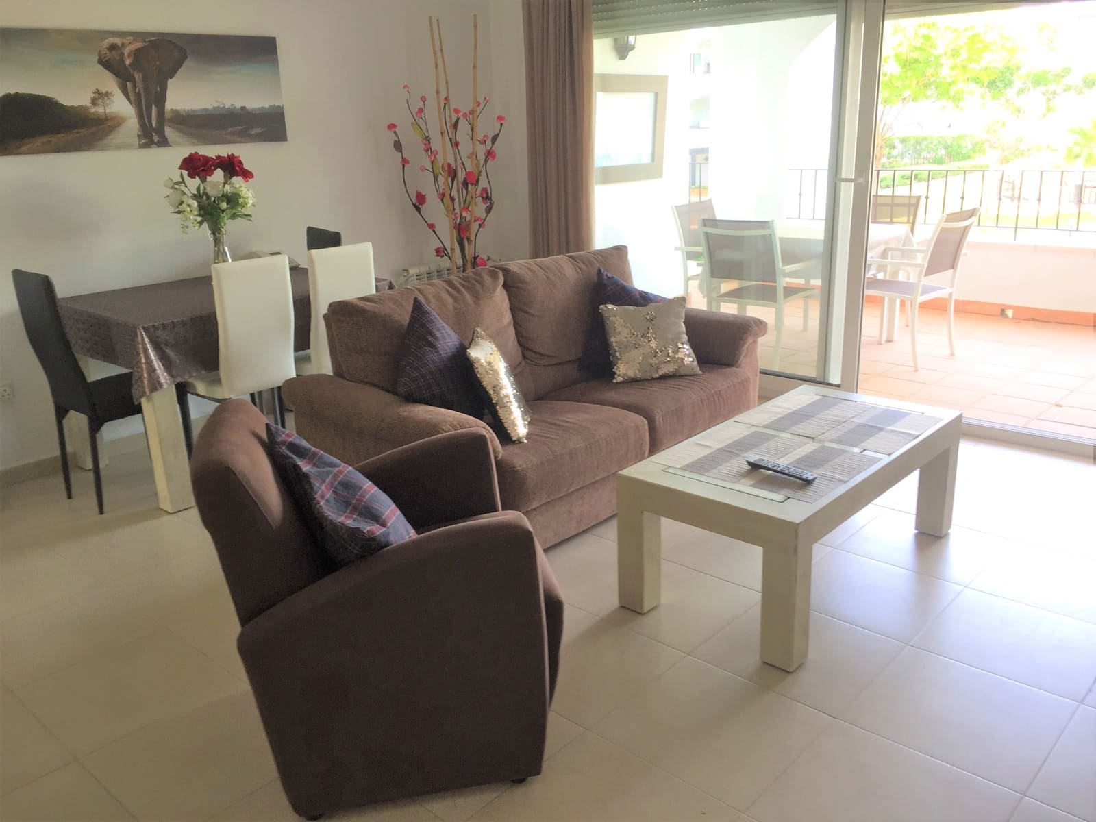 2 soveværelse Lejlighed til leje i La Torre Golf Resort med swimmingpool garage - € 1.100 (Ref: 7519746)