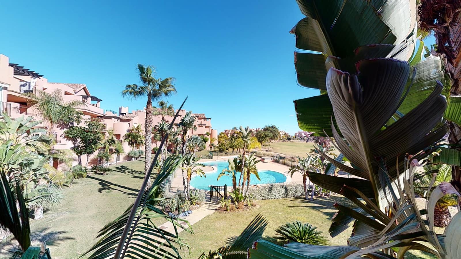 3 soveværelse Lejlighed til leje i Mar Menor Golf Resort med swimmingpool garage - € 1.500 (Ref: 7523273)