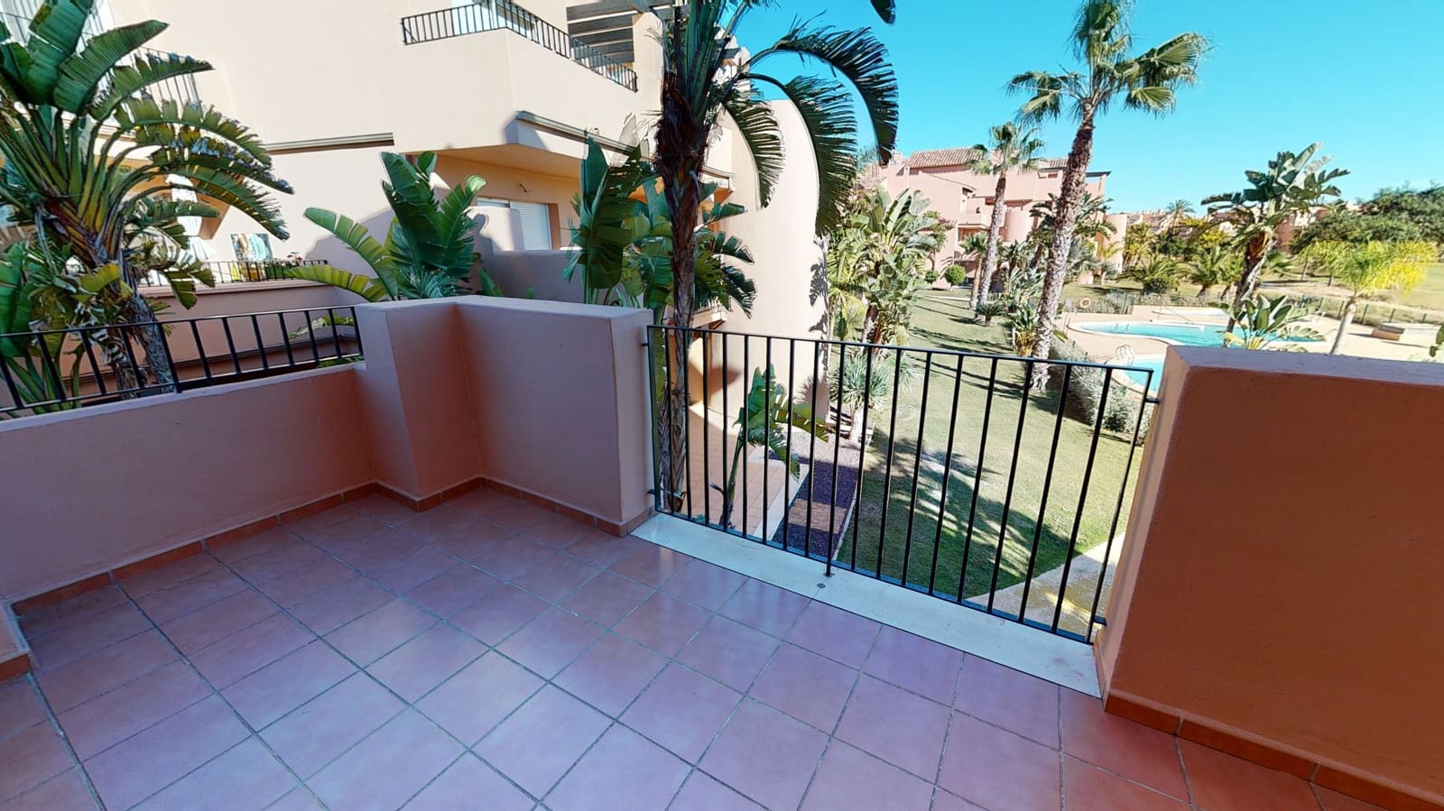 3 soveværelse Lejlighed til leje i Mar Menor Golf Resort med swimmingpool garage - € 1.500 (Ref: 7523273)