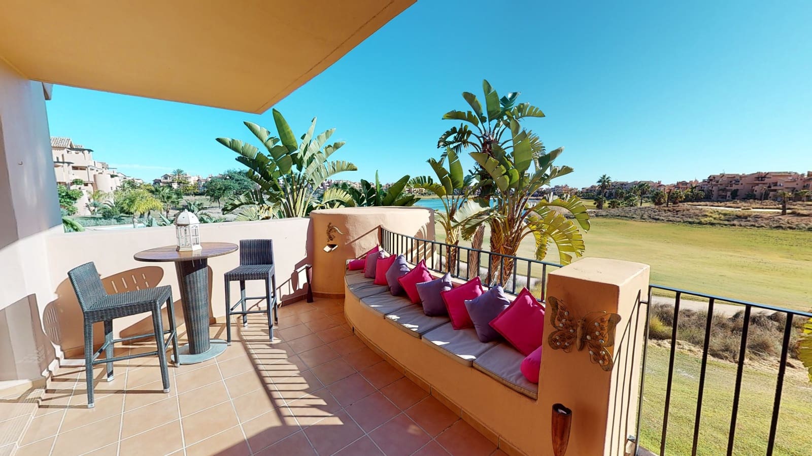 3 soveværelse Lejlighed til leje i Mar Menor Golf Resort med swimmingpool garage - € 1.500 (Ref: 7523273)