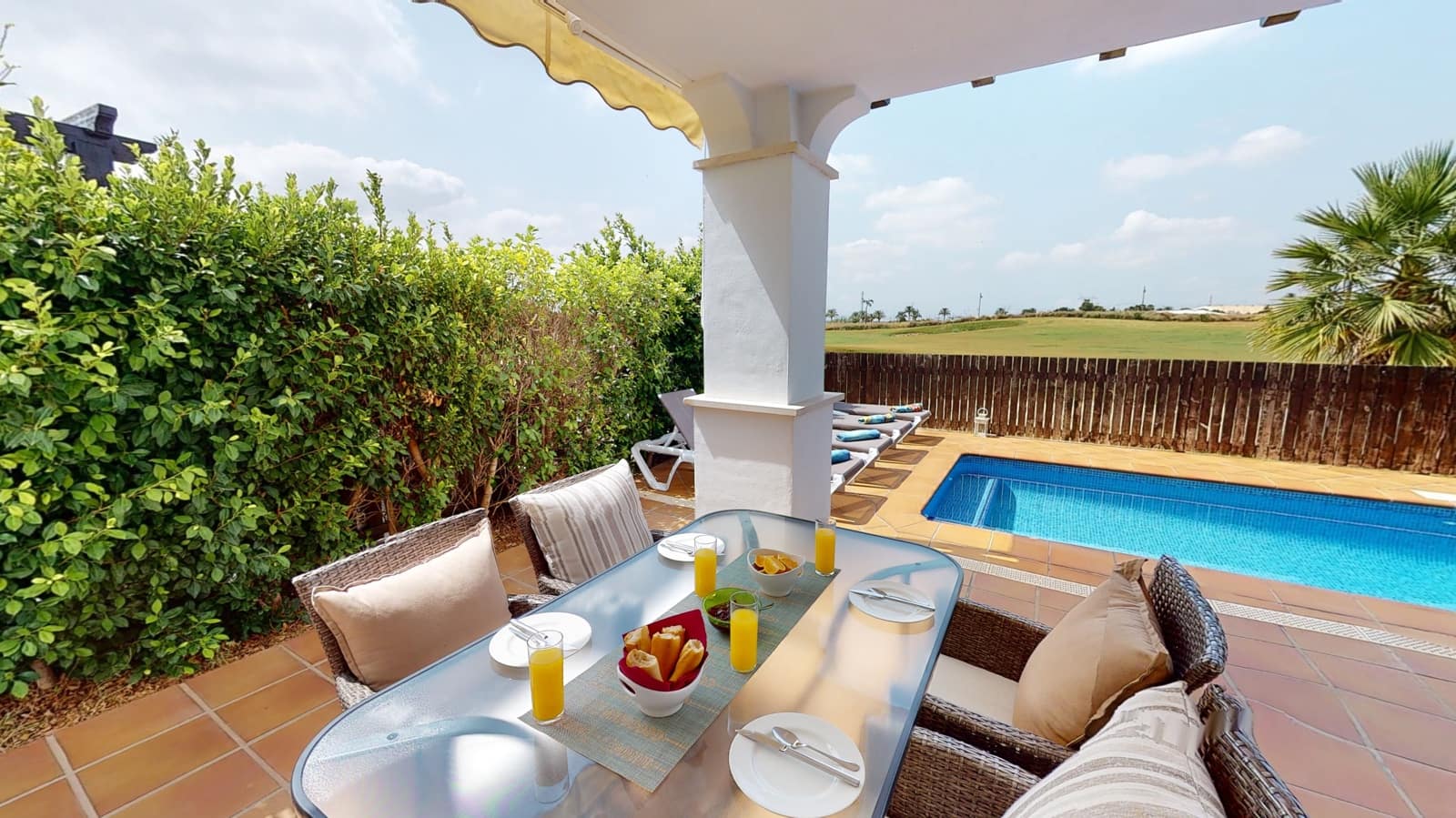 2 soveværelse Villa til leje i Torre-Pacheco med swimmingpool garage - € 1.600 (Ref: 7988927)