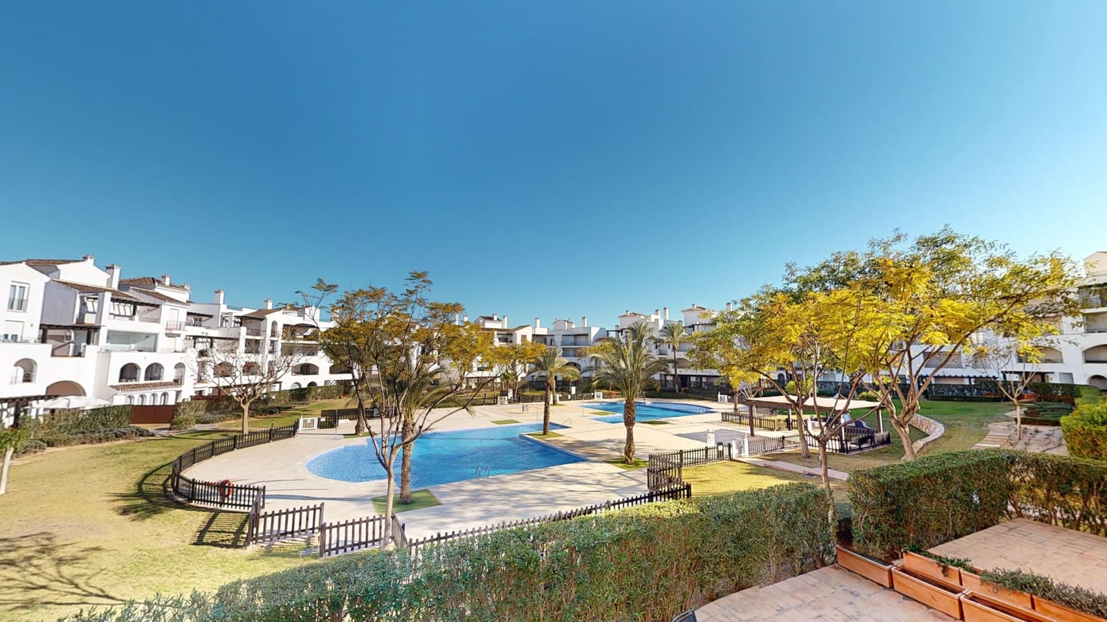 2 soveværelse Lejlighed til leje i Roldan med swimmingpool garage - € 1.175 (Ref: 8126965)