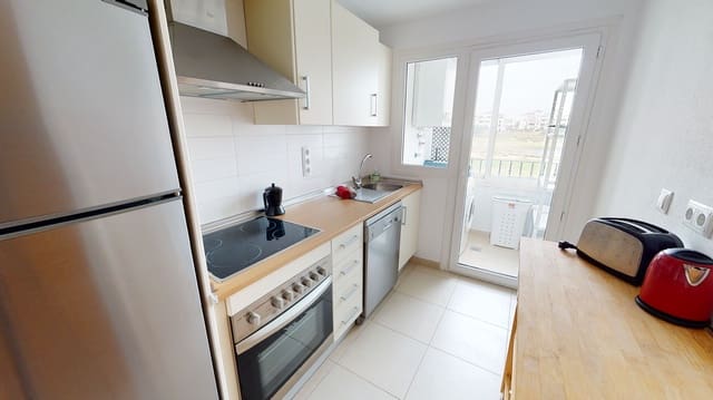 2 soveværelse Lejlighed til leje i Hacienda Riquelme, Murcia by med swimmingpool garage - € 1.175 (Ref: 8244425)