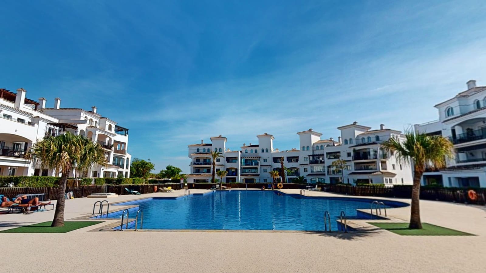 2 soveværelse Lejlighed til leje i Hacienda Riquelme med swimmingpool garage - € 1.175 (Ref: 8580862)