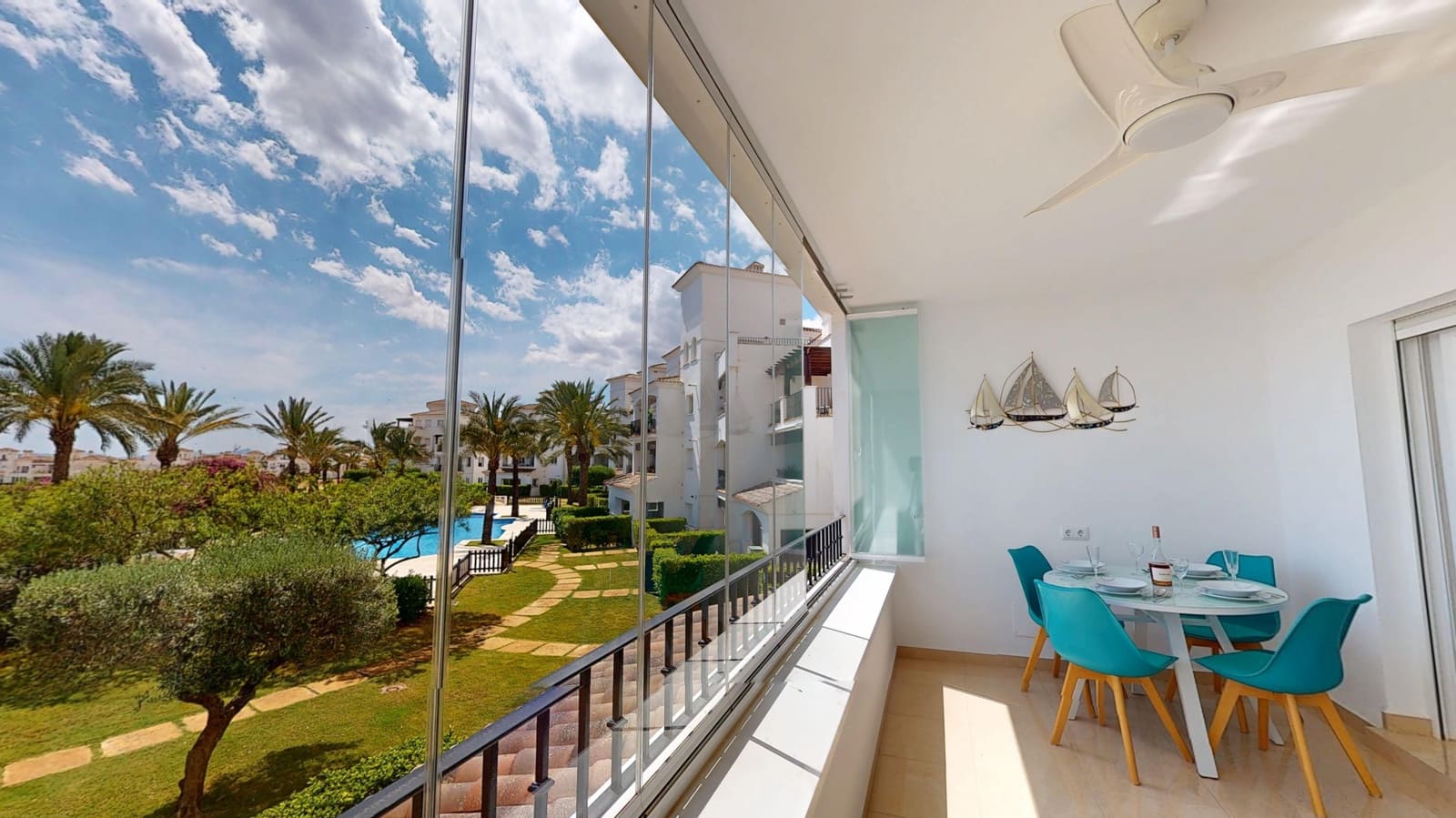 2 soveværelse Lejlighed til leje i Torre-Pacheco med swimmingpool garage - € 1.250 (Ref: 9852268)