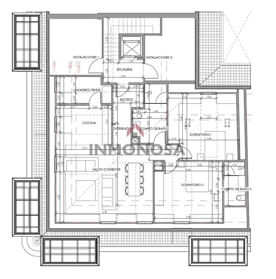 2 bedroom Penthouse for rent in Ferrol - € 950 (Ref: 9591985)