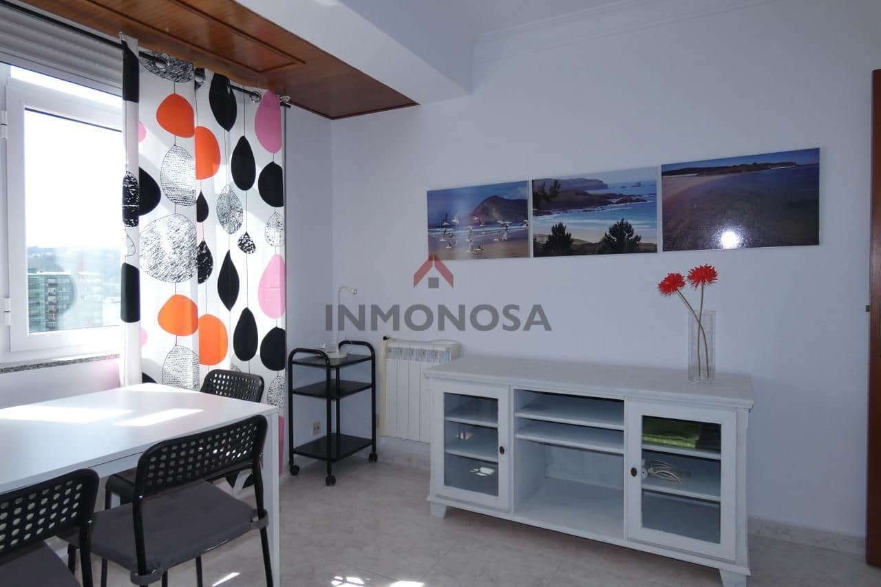 2 Zimmer Wohnung zu vermieten in Ferrol - 650 € (Ref: 9592002)