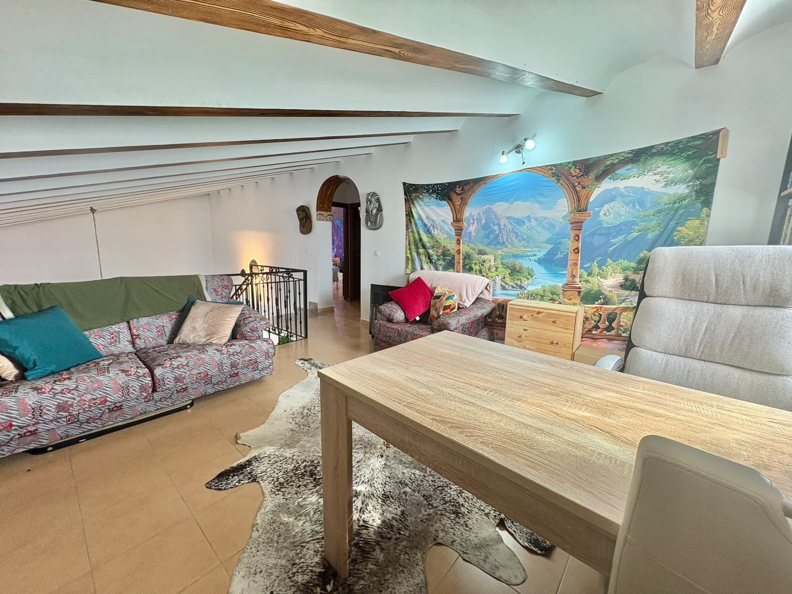 4 Zimmer Villa zu vermieten in Almanzora mit Garage - 950 € (Ref: 6650646)