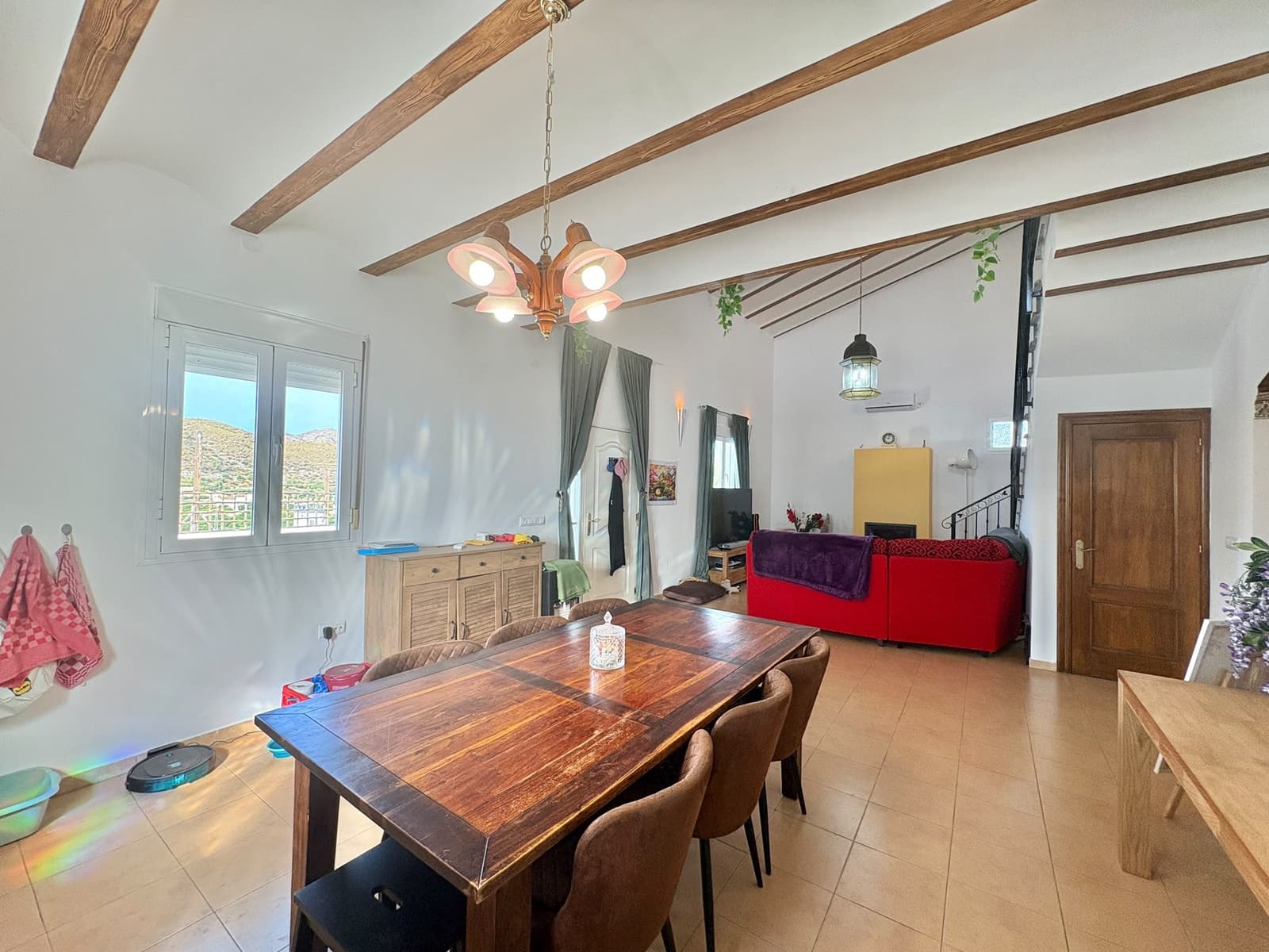 4 Zimmer Villa zu vermieten in Almanzora mit Garage - 950 € (Ref: 6650646)