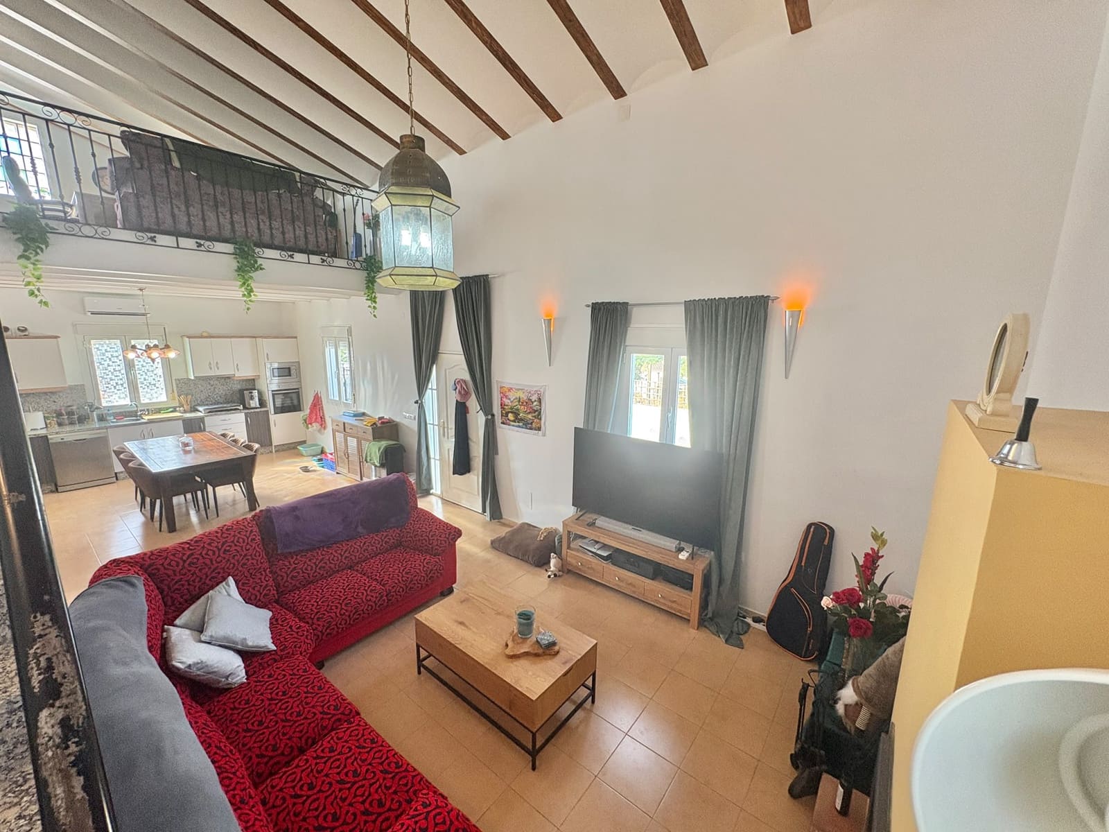 4 Zimmer Villa zu vermieten in Almanzora mit Garage - 950 € (Ref: 6650646)