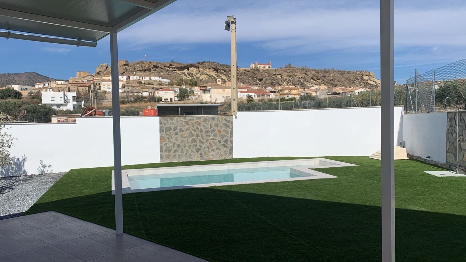 3 Zimmer Villa zu vermieten in Partaloa mit Pool - 800 € (Ref: 8061304)