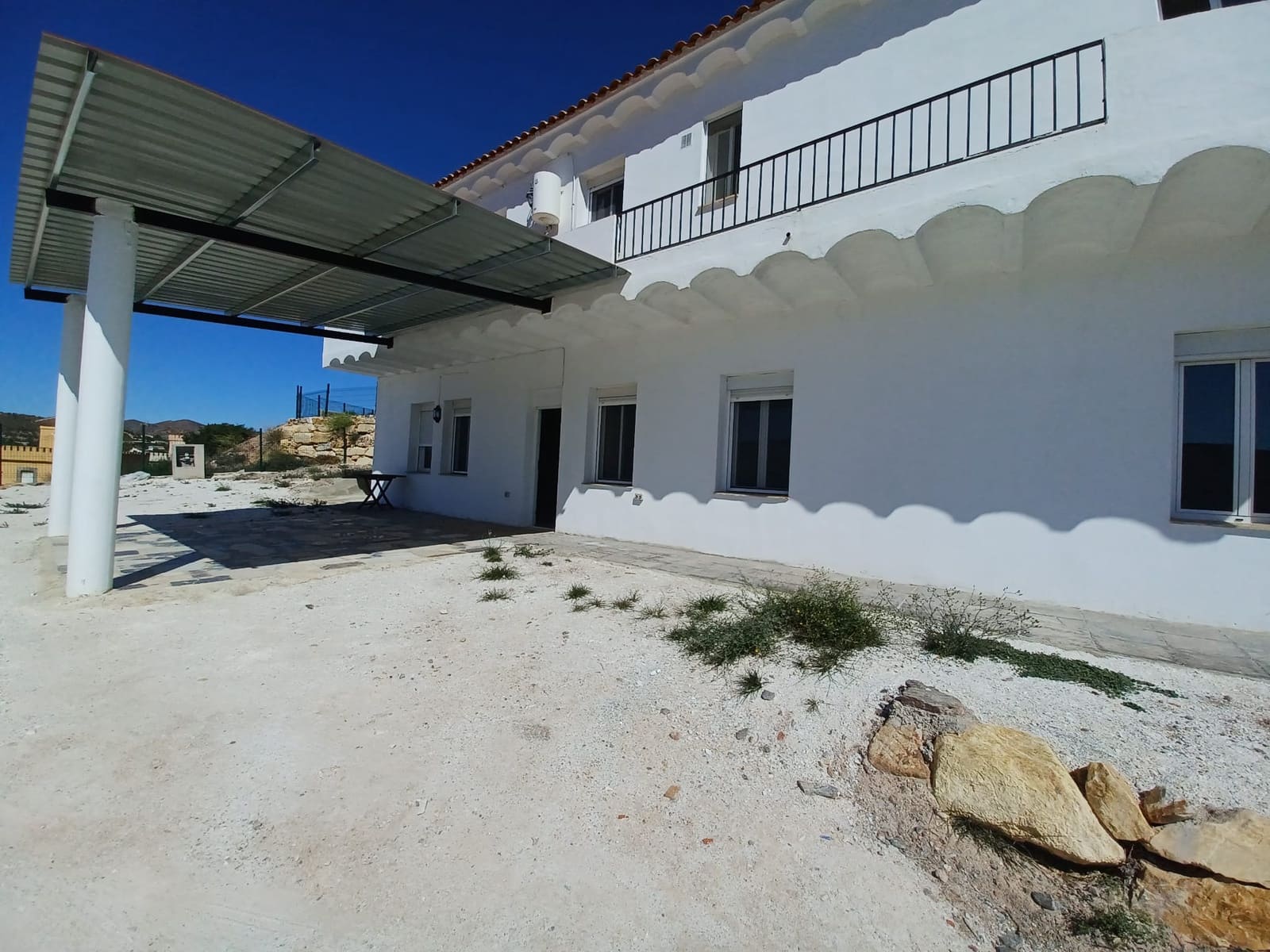 2 Zimmer Doppelhaus zu vermieten in Almanzora mit Garage - 650 € (Ref: 8304220)