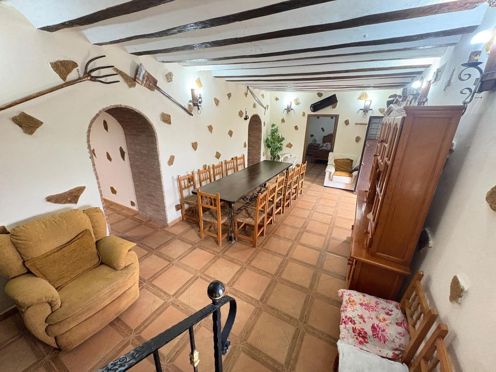 3 makuuhuone Maalaistalo vuokrattavana paikassa Velez-Rubio mukana 
autotalli - 800 € (Ref: 8634992)