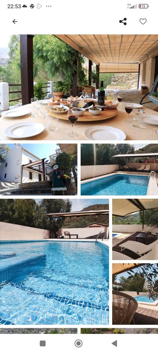 6 bedroom Finca/Country House for rent in Chercos with pool - € 1,600 (Ref: 9678127)