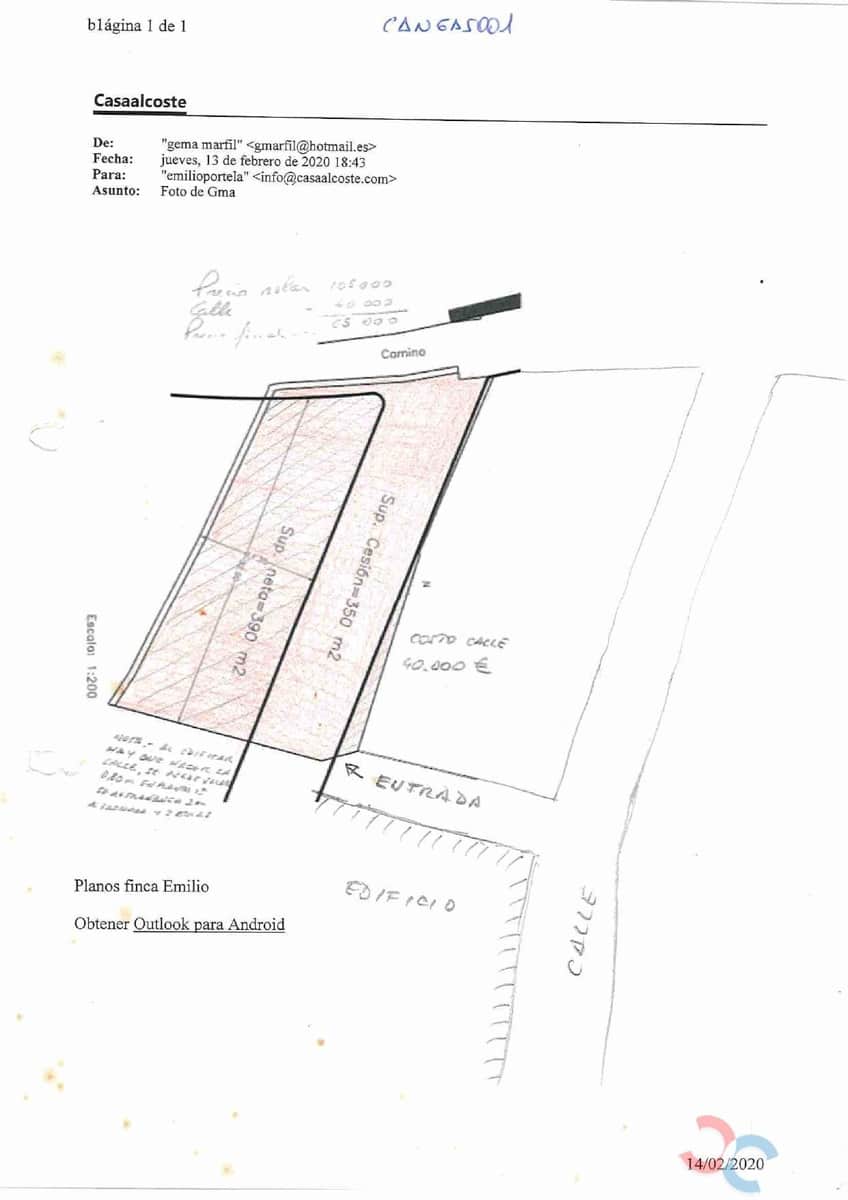 Byggegrund til salg i Cangas - € 75.000 (Ref: 4802232)
